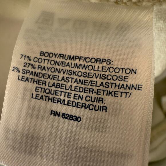 NWT Lands’ End Plus Size Mid Rise Slim Straight Jean White Size 18W - Picture 9 of 13